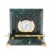 Настольные часы из змеевика 16х10х13,5 см 126919