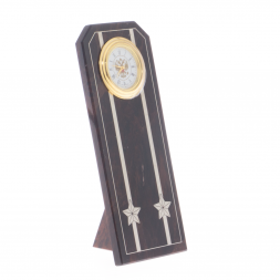 Часы "Погон подполковник" камень обсидиан