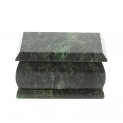 Шкатулка из шабровского змеевика 10х6,5х6 см