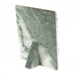 Икона настольная &amp;quot;Спаситель&amp;quot; камень змеевик 9х7,2х3 см