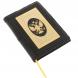 Ежедневник &amp;quot;Герб России&amp;quot; А5 обложка из черной кожи Златоуст 129782