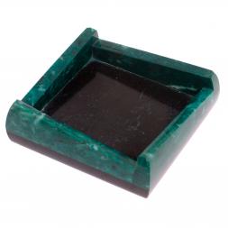 Настольный набор "Орел" змеевик с лотком А4 и бюваром