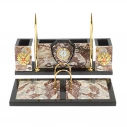 Настольный набор из креноида "Щит"