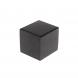 Кубик камень черный змеевик 22 мм 123393