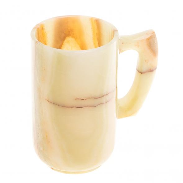 Пивная кружка из оникса 8,8х14,5 см 550 мл (4х6) 124658