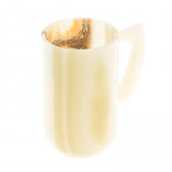 Пивная кружка из оникса 8,8х14,5 см 550 мл (4х6) 124658