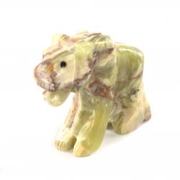 Фигурка из камня оникс &amp;quot;Тигренок&amp;quot; 6,2х2х5,3 см