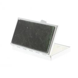 Таблетница на 7 отделений камень актиновит серебристая