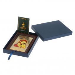 Икона гравюра &amp;quot;Казанская Божья Матерь&amp;quot; багет 12,5х17,5х1 см Златоуст