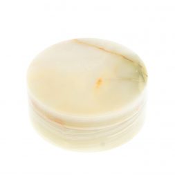 Шкатулка &amp;quot;Пудреница&amp;quot; из оникса 12,5х12,5х5 см (5)