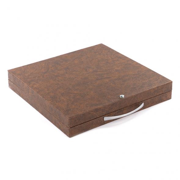 Шахматы &amp;quot;Ренессанс&amp;quot; доска 36х36 см лемезит змеевик фигуры цвет золото / серебро 119412