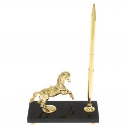 Подставка под ручку &amp;quot;Конь&amp;quot; из камня долерит