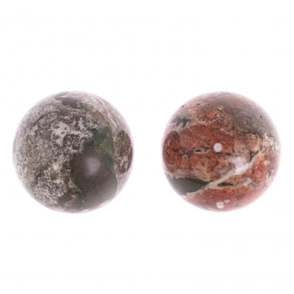 Шары для массажа 4,5 см 2 шт из креноида 125170