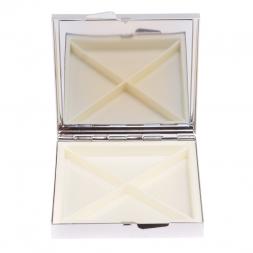 Таблетница на 4 отделения из пирита цвет серебро