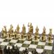 Шахматы &amp;quot;Римские&amp;quot; бронза 44х44 см из мрамора и змеевика 129659
