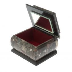 Шкатулка из камня конгломерат "Оригинал"