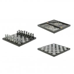 Шахматный набор 3 в 1: Шахматы Шашки Нарды &amp;quot;Герб СССР&amp;quot;