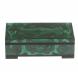 Шкатулка из малахита 12х6х4 см 124978
