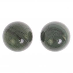 Шары для массажа 4,5 см 2 шт из офиокальцита