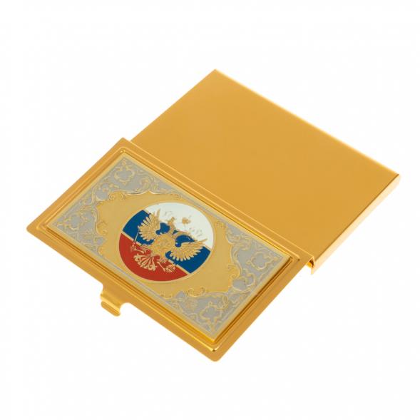 Визитница &amp;quot;Герб России&amp;quot; Златоуст 126238