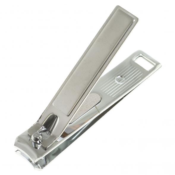 Кусачки для ногтей с камнем тигровый глаз 123849