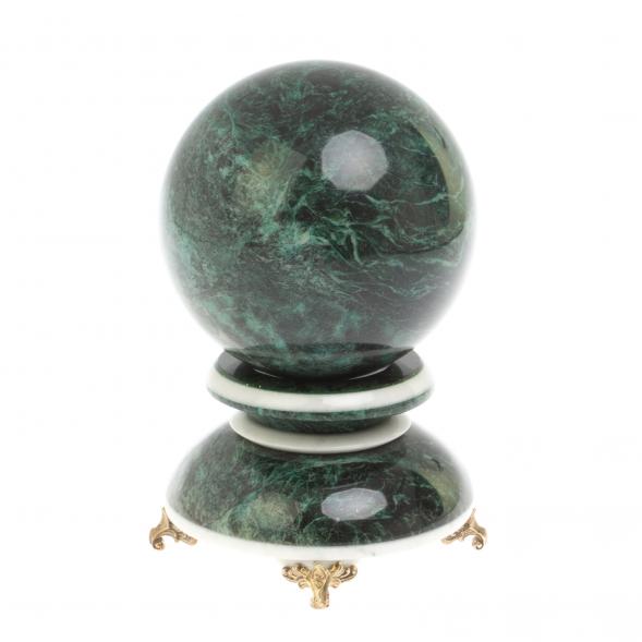 Шар &amp;quot;Антистресс&amp;quot; из шабровского змеевика 10,5 см 127083