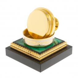 Оснастка для печати на подставке &amp;quot;Малахит&amp;quot; Златоуст