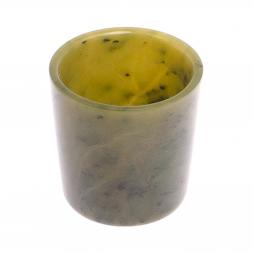 Стопка из нефрита 4х4х4 см