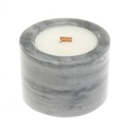Свеча ароматическая из серого мрамора &amp;quot;Молекула эксцентрик&amp;quot;