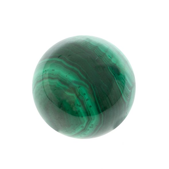 Шар из малахита диаметром 5,1 см 128568