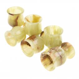 Набор рюмок из оникса 4х6 см 20 мл (1,5х2,5) 6 шт в коробке