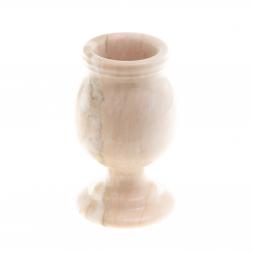 Ваза из газганского мрамора 9х9х16 см