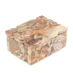 Шкатулка из оникса 10х7,5х6 см (3х4)