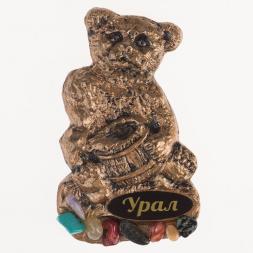 Магнит &amp;quot;Медведь с бочонком&amp;quot;