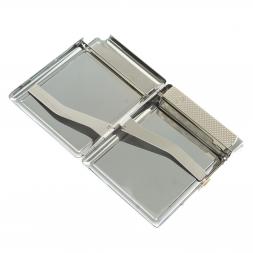 Портсигар на 20 сигарет с зажигалкой камень лабрадор