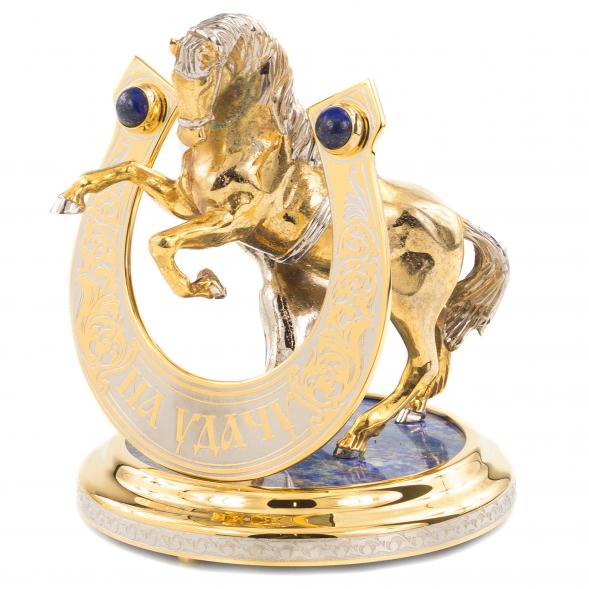 Сувенир &amp;quot;Подкова на удачу&amp;quot; лазурит 116111