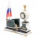 Письменный прибор &amp;quot;Герб РФ&amp;quot; из мрамора 126700
