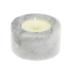 Свеча круглая их мрамора 6х6х3 см