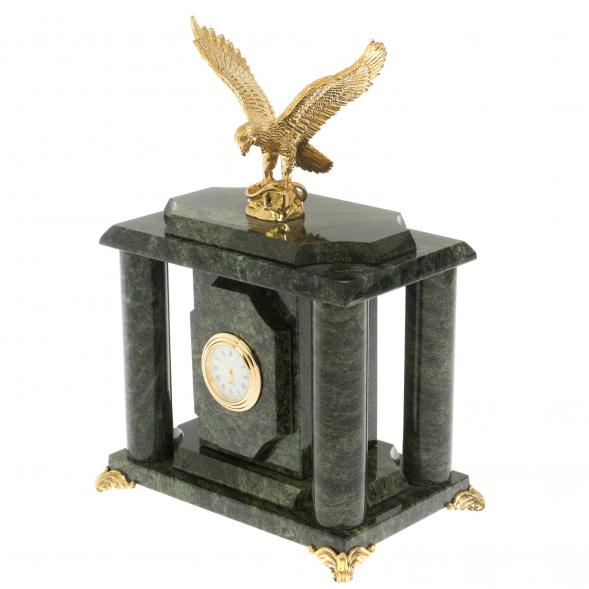 Часы &amp;quot;Орел&amp;quot; из шабровского змеевика 129398