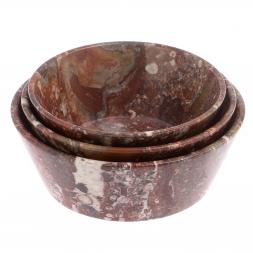 Набор тарелок &amp;quot;Матрешка&amp;quot; из креноида 3 шт