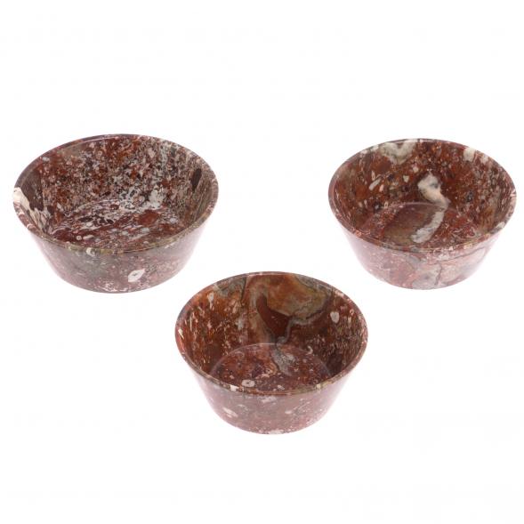 Набор тарелок &amp;quot;Матрешка&amp;quot; из креноида 3 шт 125876