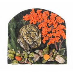 Магнит "Медведь" змеевик