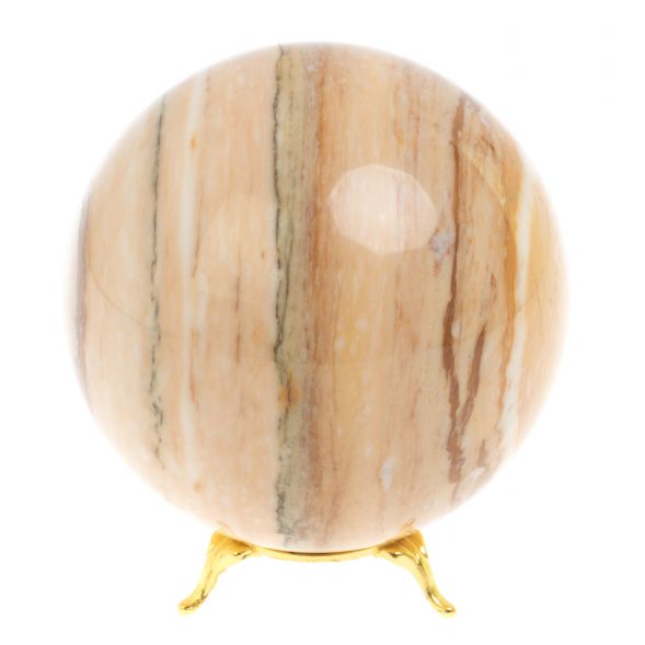 Шар из газганского мрамора 11 см 127563