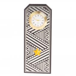 Часы &amp;quot;Погон генерал&amp;quot; цвет серебро камень змеевик