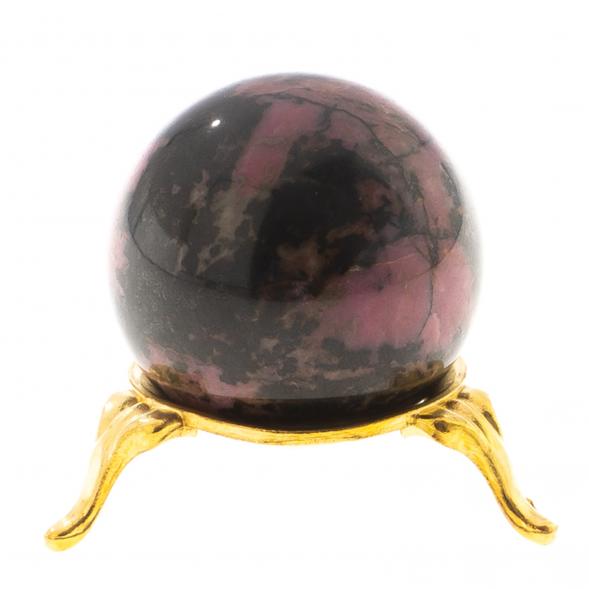 Шар из родонита 4,5 см 124739