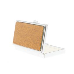 Таблетница на 7 отделений камень змеиная яшма цвет серебро