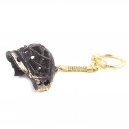 Брелок из бронзы &amp;quot;Вратарский шлем&amp;quot;