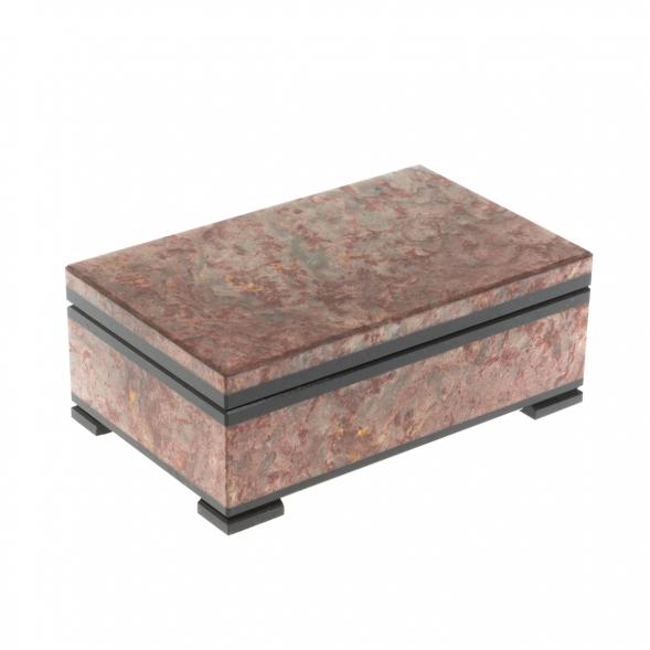 Шкатулка из авантюрина 11,5х7х4 см 129447