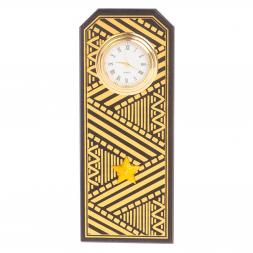 Часы подарочные &amp;quot;Погон генерал&amp;quot; цвет золото камень змеевик