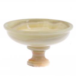 Ваза для фруктов из оникса 15х8,5 см (6)